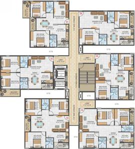 Project Image of 741.0 - 1335.0 Sq.ft 2 BHK Apartment for buy in Hi Life Greens