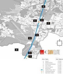 Project Image of 629.0 - 877.0 Sq.ft 2 BHK Apartment for buy in Om Shiv Elite Phase III