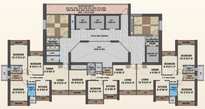 Project Image of 840 Sq.ft 1 BHK Apartment / Flat for sale in Kharghar for Rs. 6500000