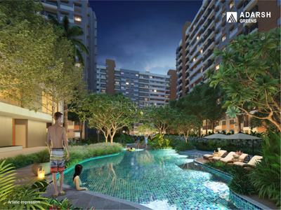 Project Image of 650.0 - 1005.0 Sq.ft 1 BHK Apartment for buy in Adarsh Greens Phase 2
