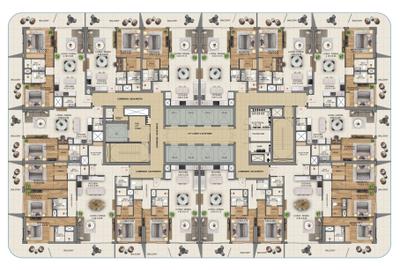Project Image of 0.0 - 888.0 Sq.ft 1 BHK Apartment for buy in Marriott Residences