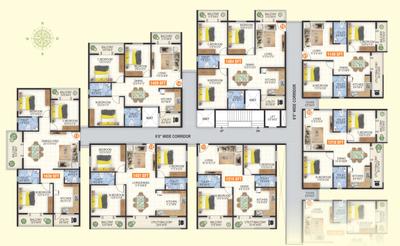 Project Image of 1127 Sq.ft 3 BHK Apartment / Flat for sale in Hoskote for Rs. 8876700