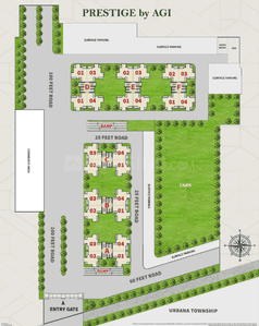Project Image of 759.39 - 963.8 Sq.ft 2 BHK Apartment for buy in AGI Prestige