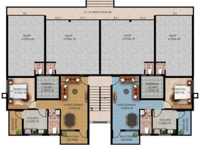 Project Image of 732.0 - 1012.0 Sq.ft 1 BHK Apartment for buy in Civilco Engineers and Associates Empire Village Phase II