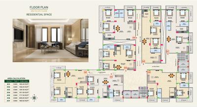 Project Image of 1397.0 - 2035.0 Sq.ft 3 BHK Apartment for buy in Green Crystal