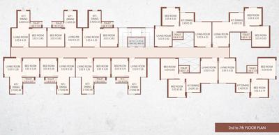 Project Image of 276.0 - 457.0 Sq.ft 1 BHK Apartment for buy in Atmiya Sky