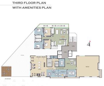Project Image of 1984.76 - 1998.64 Sq.ft 4 BHK Apartment for buy in DMD Paccific Phase 1