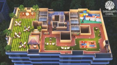 Project Image of 672.64 - 886.3 Sq.ft 2 BHK Apartment for buy in Shree Saraswati Coral
