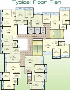 Project Image of 391.0 - 640.0 Sq.ft 1 BHK Apartment for buy in N K Sai Shikhar
