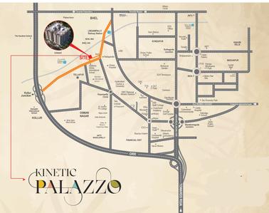 Project Image of 1047.97 - 1870.98 Sq.ft 2 BHK Apartment for buy in Kinetic Palazzo