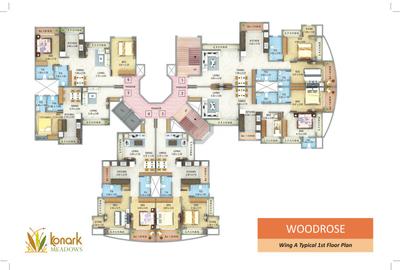 Project Image of 1600 Sq.ft 3 BHK Apartment / Flat for sale in Ulhasnagar for Rs. 9800000