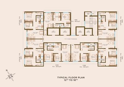 Project Image of 450.0 - 1179.0 Sq.ft 1 BHK Apartment for buy in Promesa West End