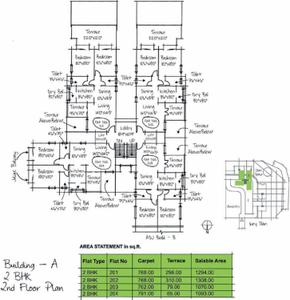 Project Image of 754.0 - 791.0 Sq.ft 2 BHK Apartment for buy in Pinnacle Apartment