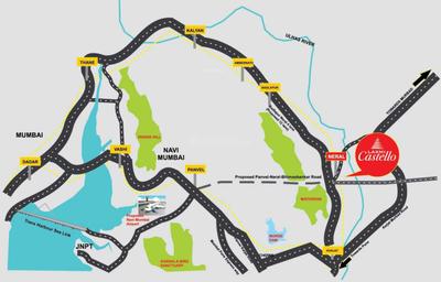 Laxmi Castello Phase II B1 A Wing B2 B Wing Location Plan 1