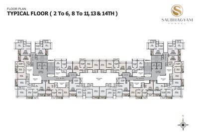 Project Image of 445.0 - 1080.0 Sq.ft 1 BHK Apartment for buy in Saubhagyam