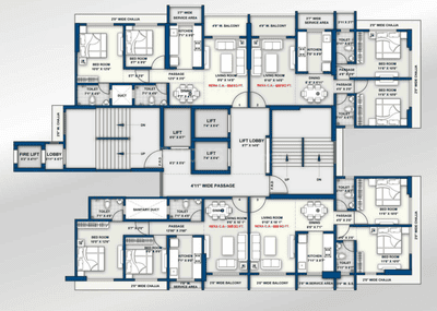 Project Image of 405.58 - 657.68 Sq.ft 1 BHK Apartment for buy in Shraddha Gold Crest