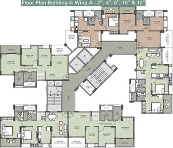 Project Image of 716.0 - 718.0 Sq.ft 2 BHK Apartment for buy in Kalpataru Serenity