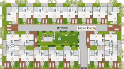 Project Image of 0.0 - 4950.0 Sq.ft 5 BHK Bungalow for buy in Golden Swarnim Bungalows