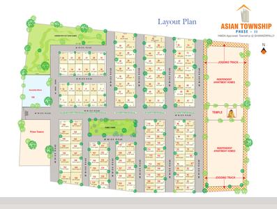 Project Image of 1503.0 - 4800.0 Sq.ft Residential Plot Plot for buy in Vensha Asian Township