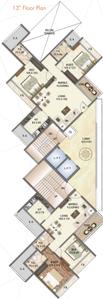 Project Image of 1226.0 - 1717.0 Sq.ft 2 BHK Apartment for buy in Vinay Vedanta