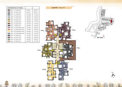 Project Image of 1375 Sq.ft 2.5 BHK Apartment / Flat for sale in RR Nagar for Rs. 18500000