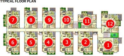 Project Image of 1268.0 - 2065.0 Sq.ft 2 BHK Apartment for buy in Amsri Flora Ncb
