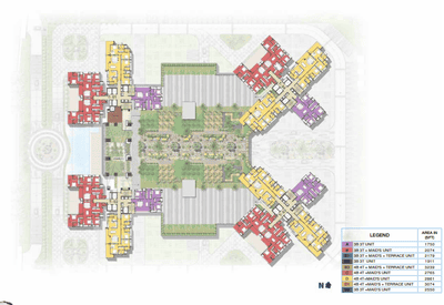 Project Image of 1750.0 - 2861.0 Sq.ft 3 BHK Apartment for buy in Prestige Ocean Pearl