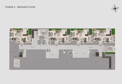 Project Image of 986.0 - 1494.0 Sq.ft 2 BHK Apartment for buy in Provident Botanico