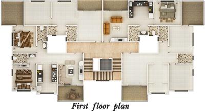 Project Image of 554.0 - 566.0 Sq.ft 2 BHK Apartment for buy in Vistaar Icon