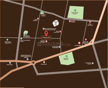 Project Image of 1094.81 - 3491.41 Sq.ft 3 BHK Apartment for buy in Nirvaan Residency