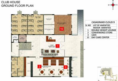 Project Image of 0.0 - 2370.0 Sq.ft 4 BHK Apartment for buy in Casagrand Cloud 9