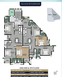 Project Image of 1543.0 - 1715.0 Sq.ft 3 BHK Apartment for buy in Elite Anjali Fusion