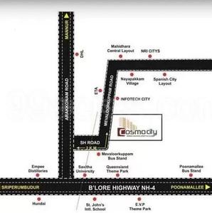 Project Image of 980.0 - 1240.0 Sq.ft 2 BHK Apartment for buy in Highway Cosmos City