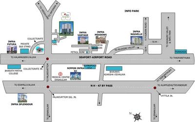 Project Image of 960.0 - 1321.0 Sq.ft 2 BHK Apartment for buy in Infra Aspire