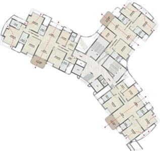 Project Image of 2064 Sq.ft 3 BHK Apartment / Flat for sale in Thane West for Rs. 32600000