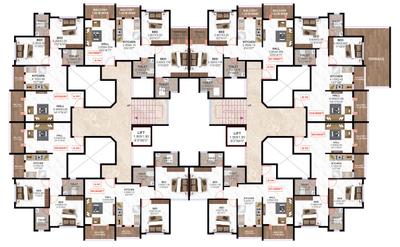 Project Image of 903.0 - 1030.0 Sq.ft 2 BHK Apartment for buy in Kharjul Yamuna Heights