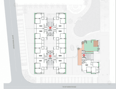 Project Image of 1413.0 - 1665.0 Sq.ft 2 BHK Apartment for buy in Shreeji Swastik