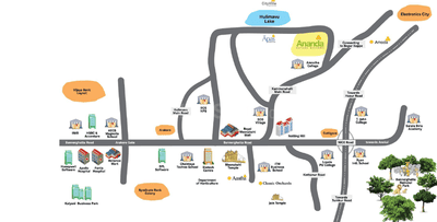Project Image of 1231.0 - 1533.0 Sq.ft 2 BHK Apartment for buy in Valmark Ananda