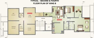 Project Image of 555.0 - 1000.0 Sq.ft 1 BHK Apartment for buy in Royal Sai Crest