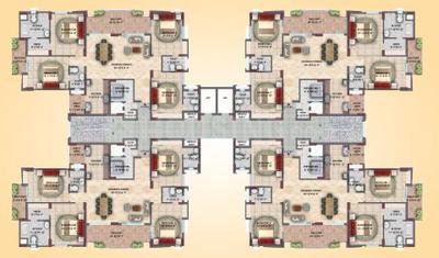 Project Image of 940.0 - 1958.0 Sq.ft 2 BHK Apartment for buy in Eiffel Vivassa Estate Phase 1