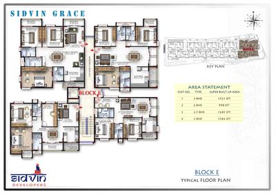 Project Image of 988.0 - 1638.0 Sq.ft 2 BHK Apartment for buy in Sidvin Grace