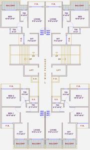 Project Image of 122.0 - 374.0 Sq.ft 1 RK Apartment for buy in Shrey Misri Villa Height