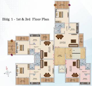 Project Image of 273.0 - 650.0 Sq.ft 1 RK Apartment for buy in KPS Park