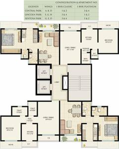 Project Image of 0.0 - 338.0 Sq.ft 1 BHK Apartment for buy in Ekta Parksville Phase II