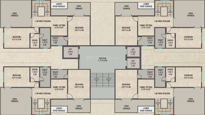 Project Image of 1260.0 - 2050.0 Sq.ft 3 BHK Apartment for buy in Shree Red Coral Hamptons