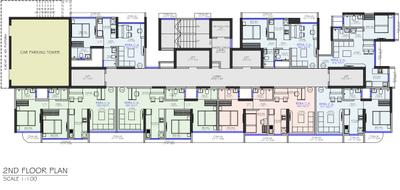 Project Image of 382.0 - 580.0 Sq.ft 1 BHK Apartment for buy in Rudra Vishwaroop Residency