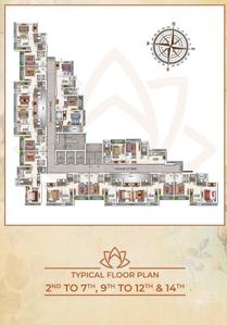 Project Image of 371.14 - 497.0 Sq.ft 1 BHK Apartment for buy in Atlanta Avadh