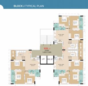Project Image of 614.51 - 846.8 Sq.ft 2 BHK Apartment for buy in Ridham Karnavati Apartment 7