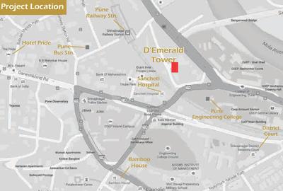 DE D Emerald Tower Location Plan 1