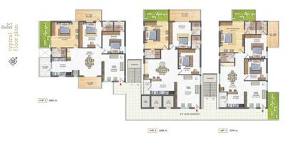 Project Image of 1136.0 - 2376.0 Sq.ft 3 BHK Apartment for buy in Reliance Krishna Grandeur